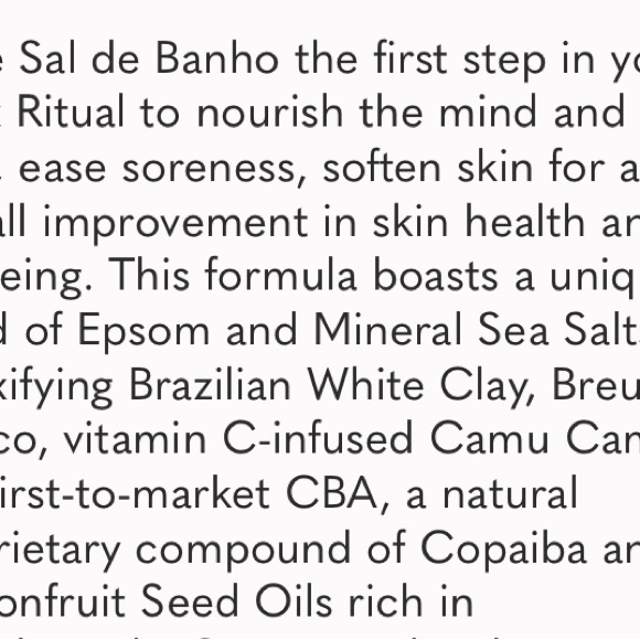 Costa Brazil Sal de banho bath salts - Picture 6 of 10